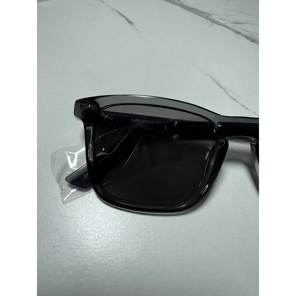 Robert Mitchel Suns Gray Square Sunglasses RMS 20212-GR 52-18-145 MSRP 160